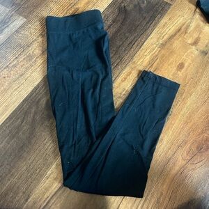 Sonoma Black Leggings Versatile Cotton Blend